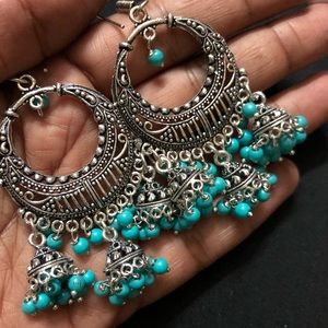 Stylish silver Ear rings